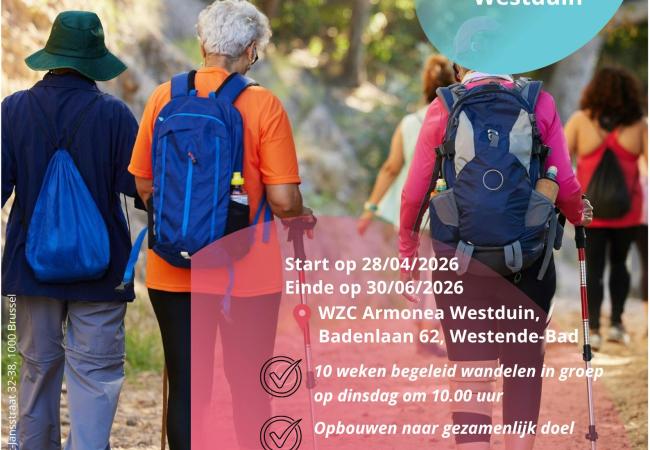 Start to walk © WZC Westduin