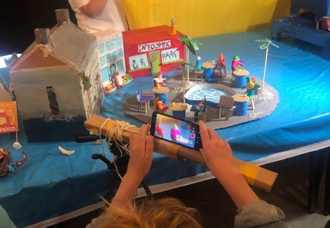 Stop motion film © briek vrije tijd