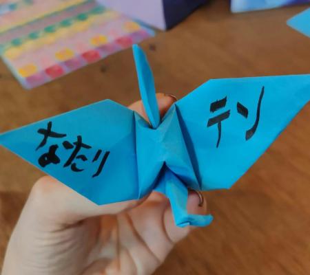 Workshop origami en haiku's © MI
