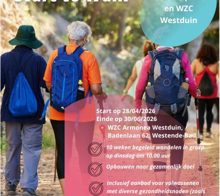 Start to walk © WZC Westduin