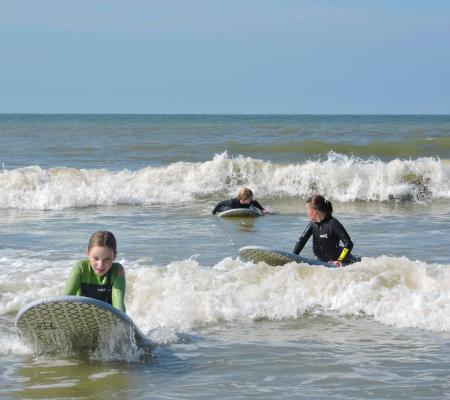 Initiaties Golfsurfen Westende © The Outsider Coast