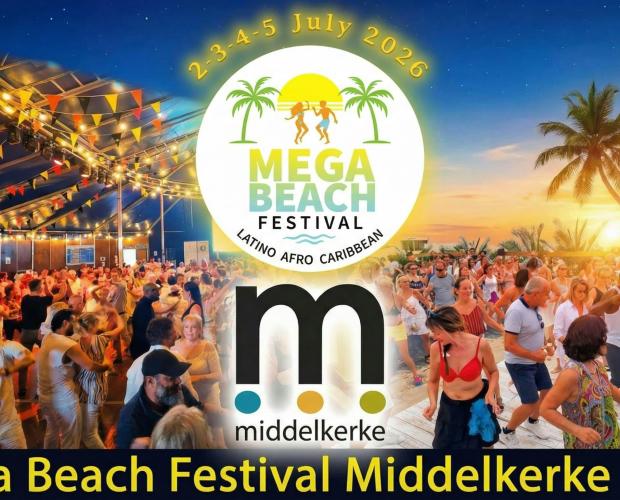 Megabeachfestival, the biggest Latino Afro Caribbean beach festival in Belgium © Megabeachfestival